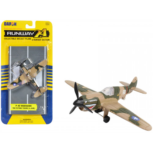 Curtiss P-40 Warhawk Fighter Aircraft Camouflage 