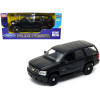 2008 Chevrolet Tahoe Unmarked Police Car Black 1/24 Diecast Model Car by Welly