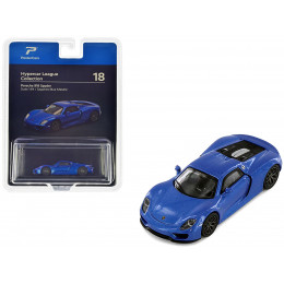 Porsche 918 Spyder Sapphire Blue Metallic 