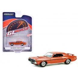 1969 Mercury Cougar Eliminator Competition Orange with Black Stripes 