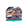 1957 Chevrolet Bel Air with Alameda Trailer Red Tow & Go 1/64 Diecast Model by Maisto
