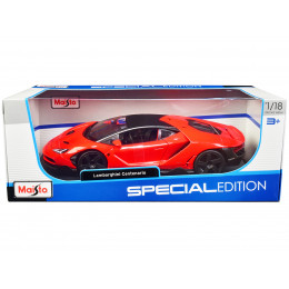 Lamborghini Centenario Orange with Matt Black Top 