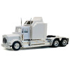Kenworth W900 with Extra Large Sleeper White 1/87 (HO) Plastic Model Car by Promotex