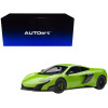 Mclaren 675LT Napier Green with Black Wheels 1/18 Model Car by Autoart