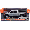 2019 GMC Sierra 1500 SLT Crew Cab Pickup Truck Silver Metallic 1/24-1/27 Diecast Model Car by Motormax