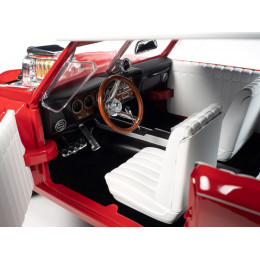 Monkeemobile Red with White Top and Interior 