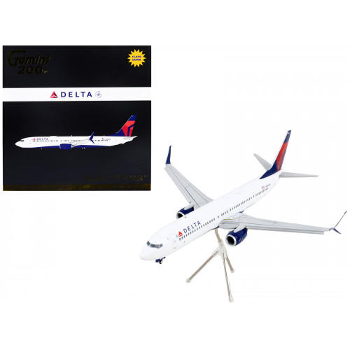 Boeing 737-900ER Commercial Aircraft with Flaps Down 