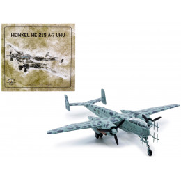 Heinkel HE 219 A-7 UHU Fighter Plane (Germany 1942) 1/72 Diecast Model by Warbirds of WWII