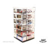 Showcase Large 24 Car Display Desktop Spinner with Cover