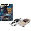 1971 Dodge Charger Super Bee White and 1971 Chevrolet Monte Carlo SS Sandalwood Brown