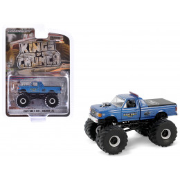 1987 Ford F-250 Monster Truck Blue Metallic 