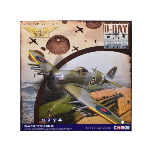 Hawker Typhoon IB Fighter-Bomber Aircraft 
