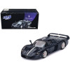 Maserati MC12 Stradale Blue Metallic with White Stripe 1/64 Diecast Model Car by BBR