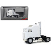 Kenworth K100 Single-Axle Truck with 5-Bar Grill White 1/87 (HO) Plastic Model Car by Promotex