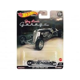 Jay Leno Tank Car Brushed Metal 'Jay Leno’s Garage' Diecast Model Car by Hot Wheels