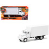 Peterbilt Utility 335 Box Truck White 1/43 Diecast Model by New Ray