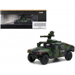 M1046 HUMVEE Tow Missile Carrier Green Camouflage 