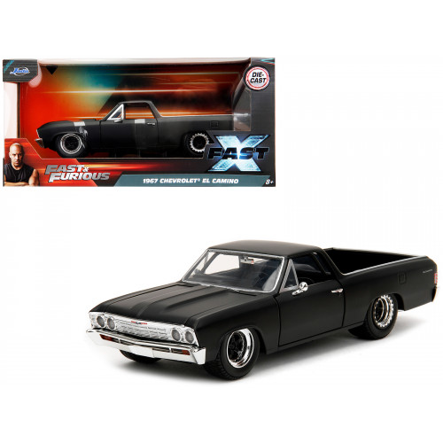 1967 Chevrolet El Camino Matt Black 