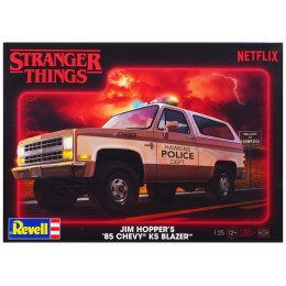 Level 4 Model Kit Jim Hopper's 1985 Chevrolet K5 Blazer 