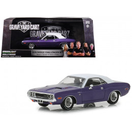 1970 Dodge Challenger R/T Purple with White Top 