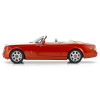 Rolls Royce Phantom Drophead Coupe Orange Metallic with Silver Hood 1/18 Diecast Model Car by Kyosho