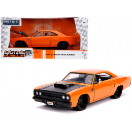 1970 Plymouth Road Runner Orange with Black Hood 