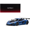 Mclaren 650S GT3 Azure Blue with Black Accents 1/18 Model Car by Autoart