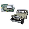 Toyota FJ40 Beige with White Top 1/24 Diecast Model Car by Motormax