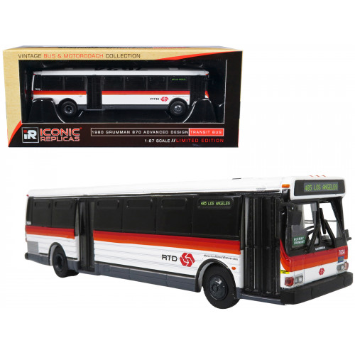 1980 Grumman 870 Advanced Design Transit Bus Southern California Rapid Transit District 