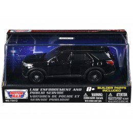 2022 Ford Police Interceptor Utility Black Unmarked 