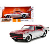 1967 Chevrolet Camaro Candy Red and Silver Metallic