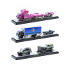 Auto Haulers Set of 3 Trucks Release 86 Limited Edition to 9600 pieces Worldwide 1/64 Diecast Models by M2 Machines