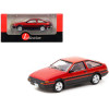 Toyota Sprinter Trueno (AE86) RHD (Right Hand Drive) Red and Black with Red Interior