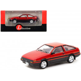 Toyota Sprinter Trueno (AE86) RHD (Right Hand Drive) Red and Black with Red Interior 