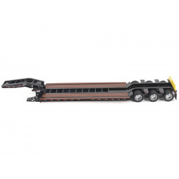 Trail King TK120 Hydraulic Detachable Gooseneck Lowboy Trailer Black (Outrigger Version) 