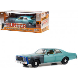 1977 Plymouth Fury Unrestored Turquoise Metallic (Sergeant Rick Hunter's) 