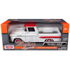 1958 Chevrolet Apache Fleetside Pickup Truck White with Red Top