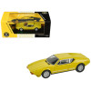 1972 De Tomaso Pantera Yellow 1/64 Diecast Model Car by Paragon Models