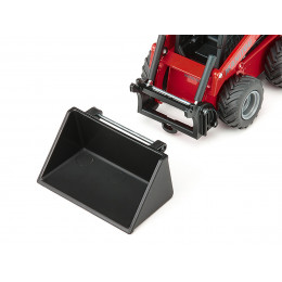 Manitou 3300V Skid Steer Loader Red 1/32 Diecast Model by Siku