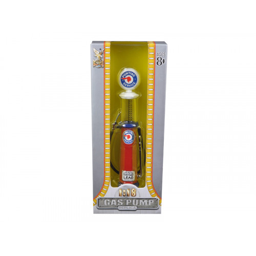 Pontiac Gasoline Vintage Gas Pump Cylinder 1/18 Diecast Replica by Road Signature