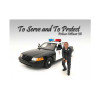 Police Officer III Figure For 1:18 Scale Models by American Diorama