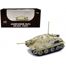 Jagdpanzer 38(T) SD.Kfz. 138/2 Hetzer Tank Destroyer German Army World War II 1/72 Diecast Model by Legion