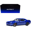 2022 Dodge Challenger R/T Scat Pack Widebody Indigo Blue 1/18 Model Car by Autoart