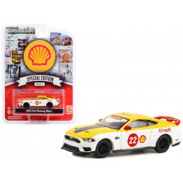 2022 Ford Mustang Mach 1 #22 Yellow and White 