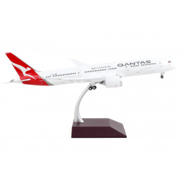 Boeing 787-9 Commercial Aircraft with Flaps Down 