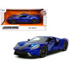 2017 Ford GT Candy Blue with Gray Stripes