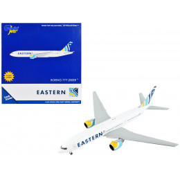 Boeing 777-200ER Commercial Aircraft with Flaps Down 