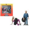 Val and Gary Tire Brigade 2 piece Figurine Set 1/18 by Motorhead Miniatures