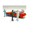 Hazmat Crew Figurine VI for 1/18 Scale Models by American Diorama