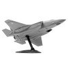 Skill 1 Model Kit F-35 Lightning II Snap Together Painted Plastic Model Airplane Kit by Airfix Quickbuild